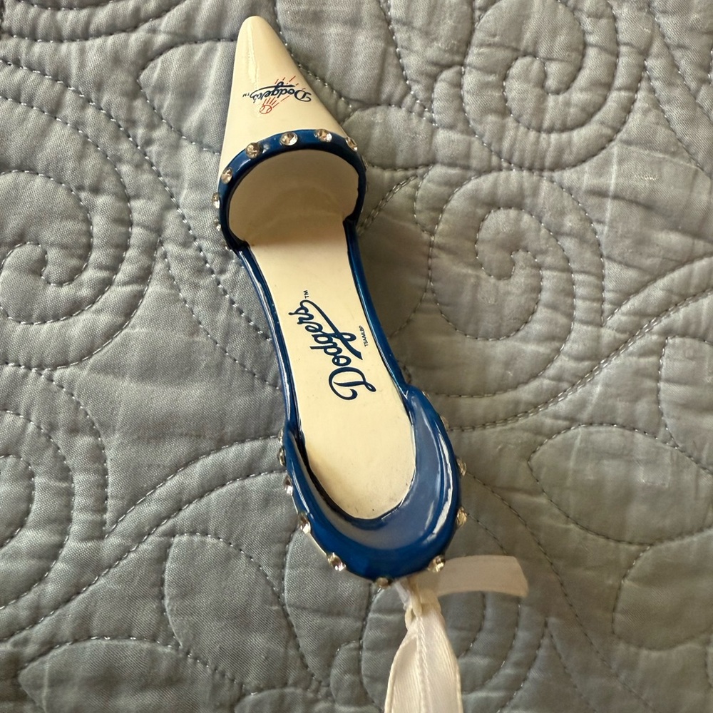 MLB Los Angeles Dodgers High Heel Shoe Knick-Knack